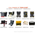 80pcs Yellow Hand Tool Set With Blow Case